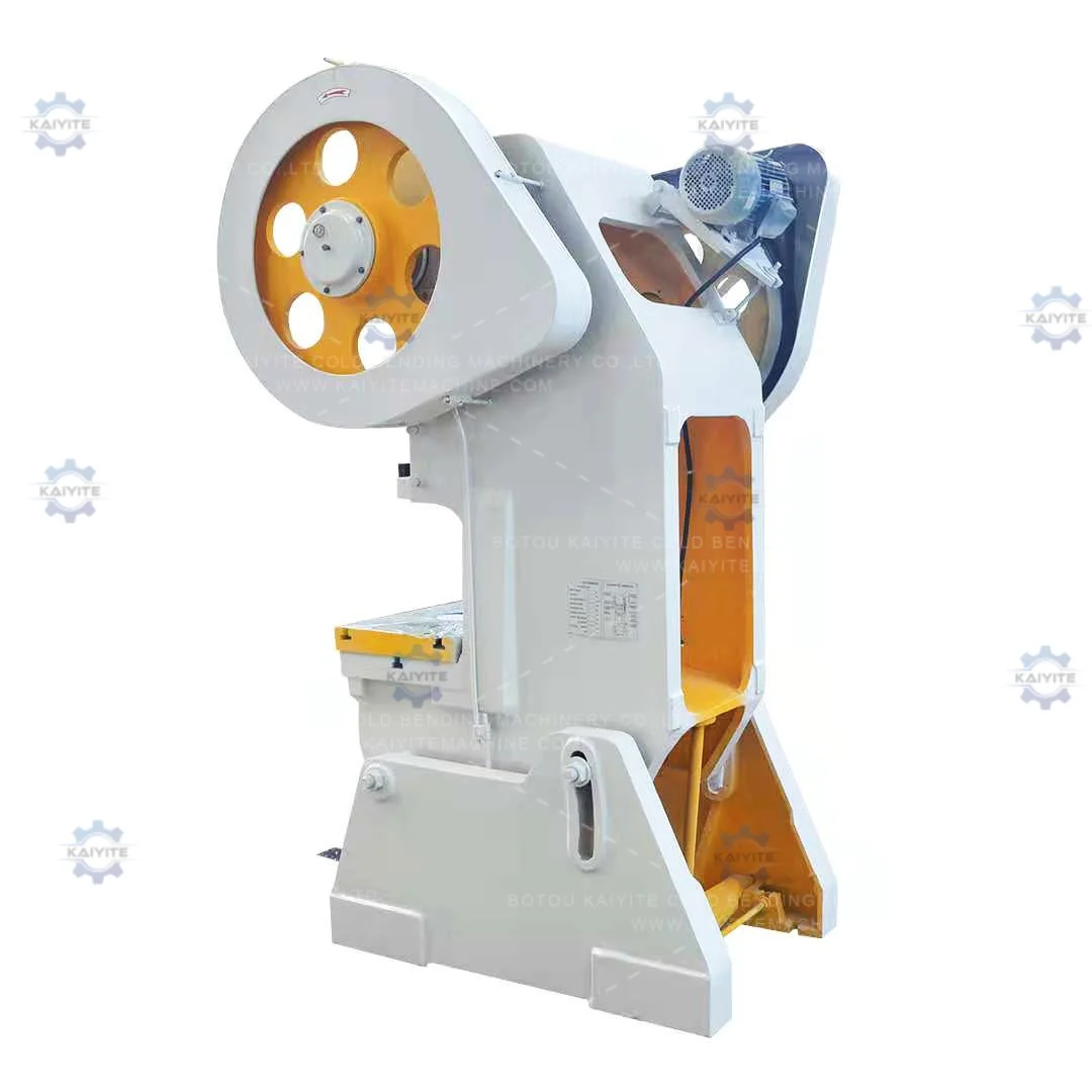 25T J23 mechanical c type crank fast pattern 63t 100t 125t punching punch press machine for hole