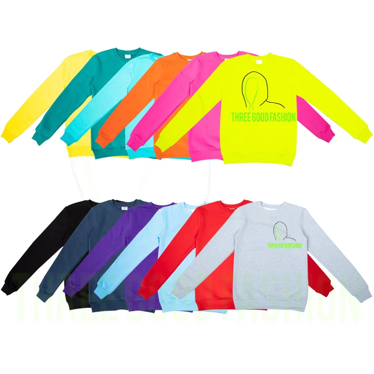 High Quality Oem Blank Dropped Shoulder Mens Hoodies Long Sleeve Custom Logo Printed Oversized Crewneck Pullover Sweatshirts