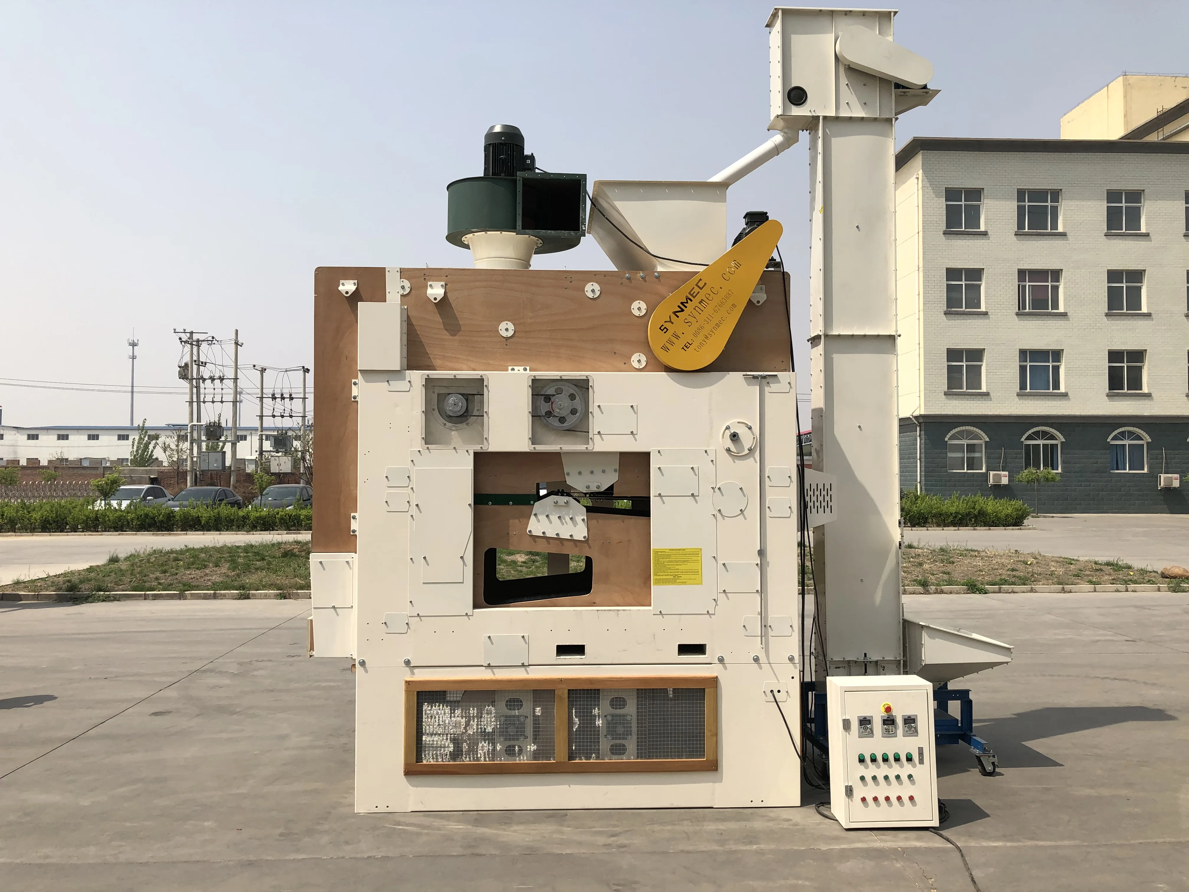 Wheat Soybean Sorghum Sesame Paddy Rice Corn Beans Fine Seed Cleaner and Grader