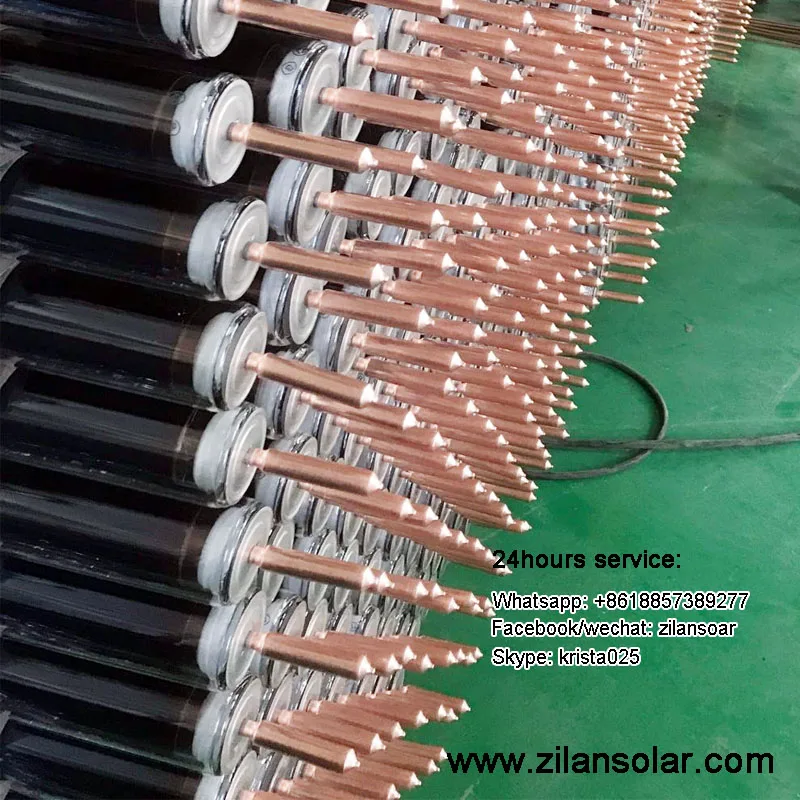 Good quality presurrized vacuum solar collector china