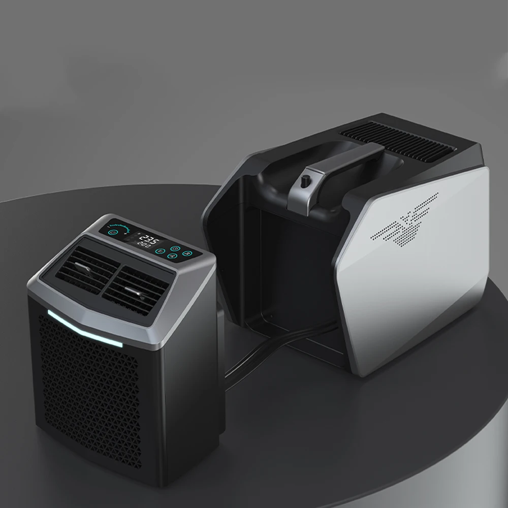 6000 BTU Portable Air Conditioner Mobile air conditioning for heating and cooling portable solar air conditioner