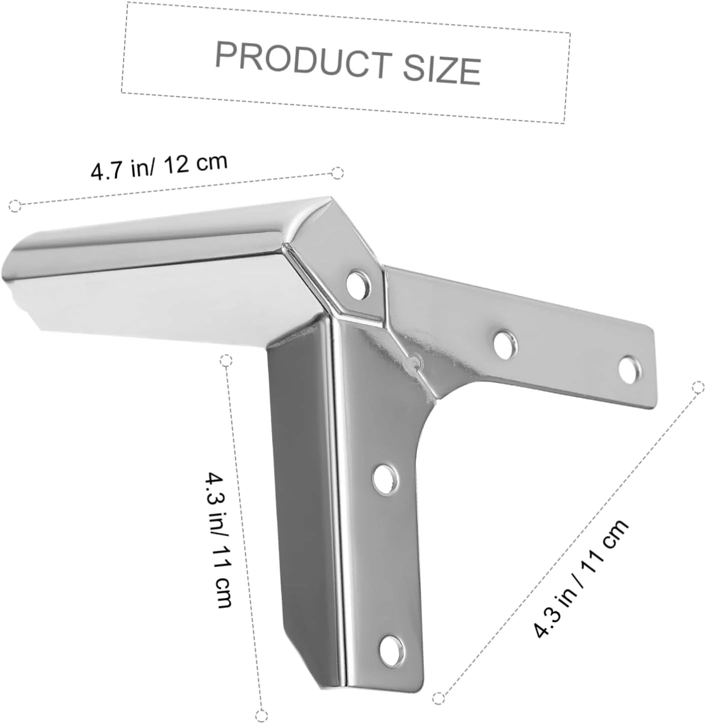 European Fashion FurnitureLegs Gold Modern Couch Legs Black Metal Dressing Table Legs Metal Chrome Aircraft Legs for Sofa Bed