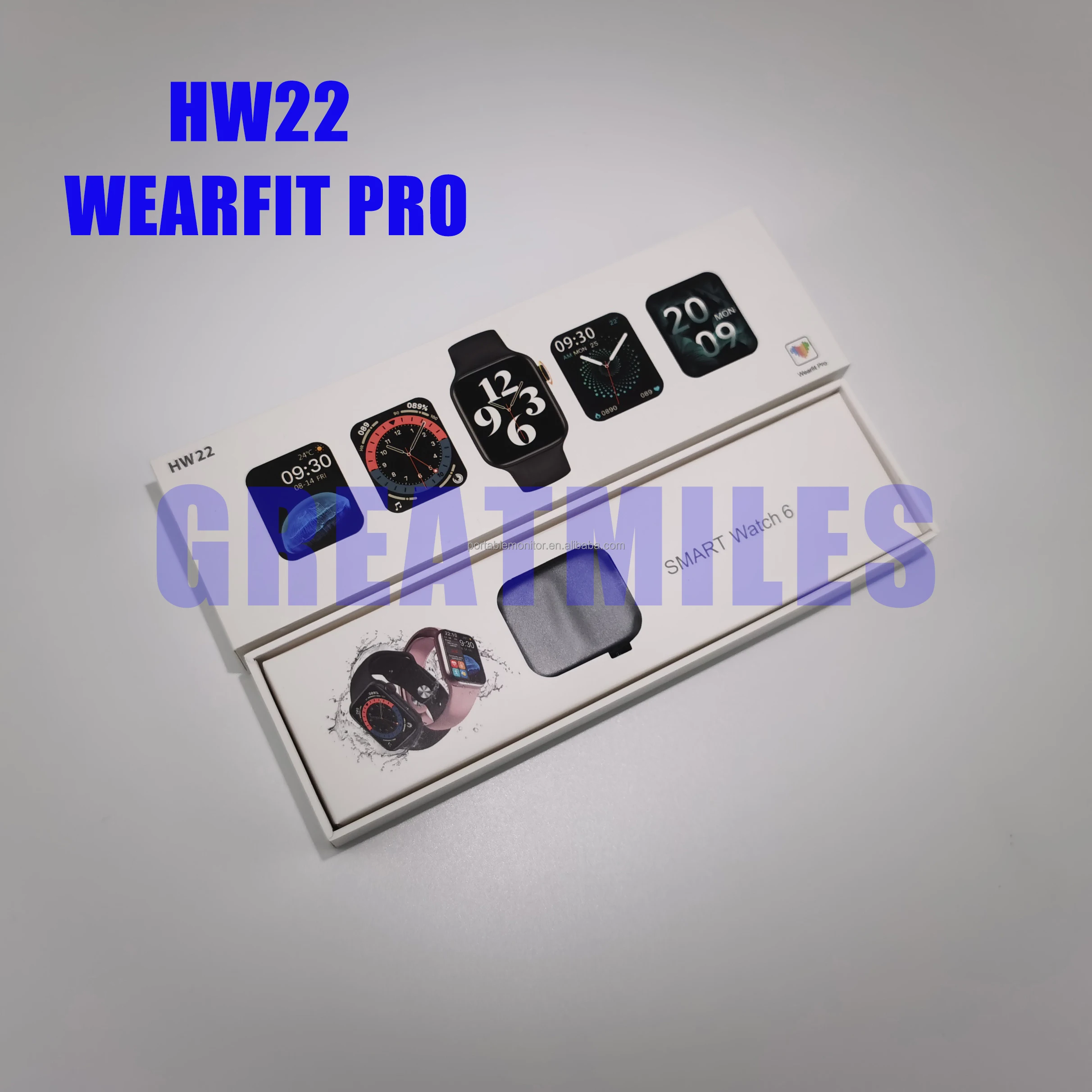  2021 China Best Reloj Touch Screen Smartwatch W26 T500 Android Series 6 7 Waterproof Iwo 8 Online Smart Watch Wearfit Pro