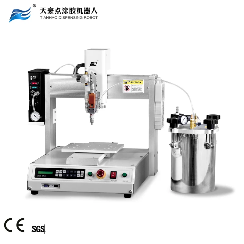 3 axis coating robot spray adhesive Table robot  glue dispenser bolt precoating machine conformal coating machine TH-2004D-PT