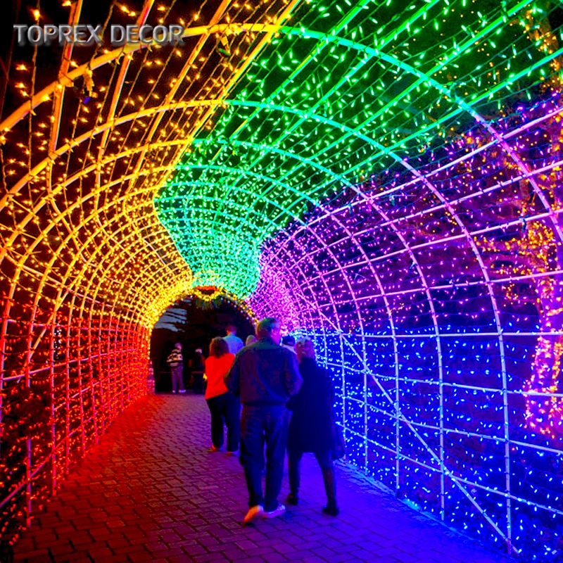 Outdoor waterproof commercial giant led christmas light displays light show