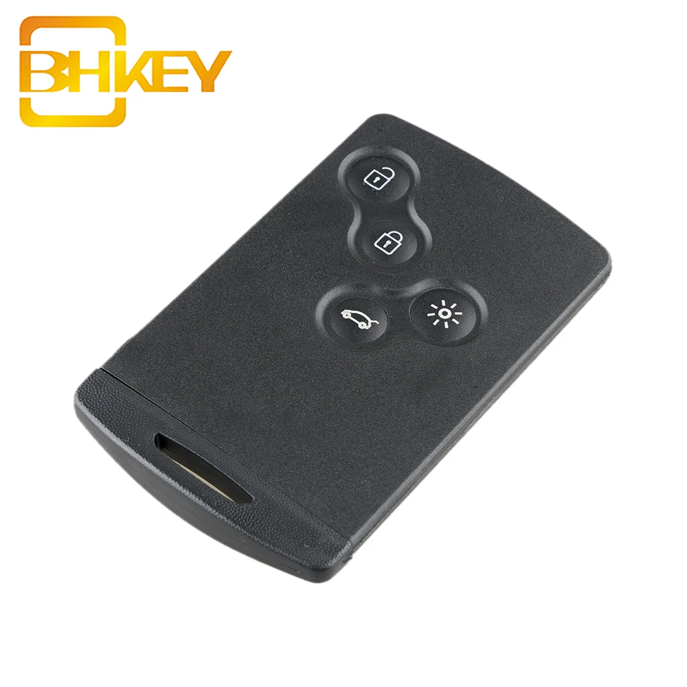 4 кнопки смарт-ключ автомобиля 433 МГц PCF7952 чип Авто брелок дистанционный ключ-карта для Renault Koleos Scenic