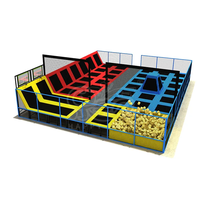HAPPY BABY Manufacturer Custom Hot Design Euro Square Trampoline Mat