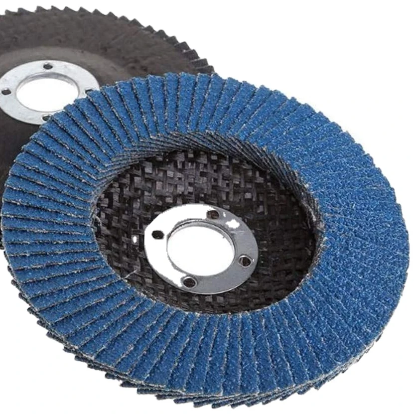 Free Sample Premium Zirconia Disc Flap Grit 40 60 80 120 115mm 125mm Discos Flap for Metal & Stainless Steel