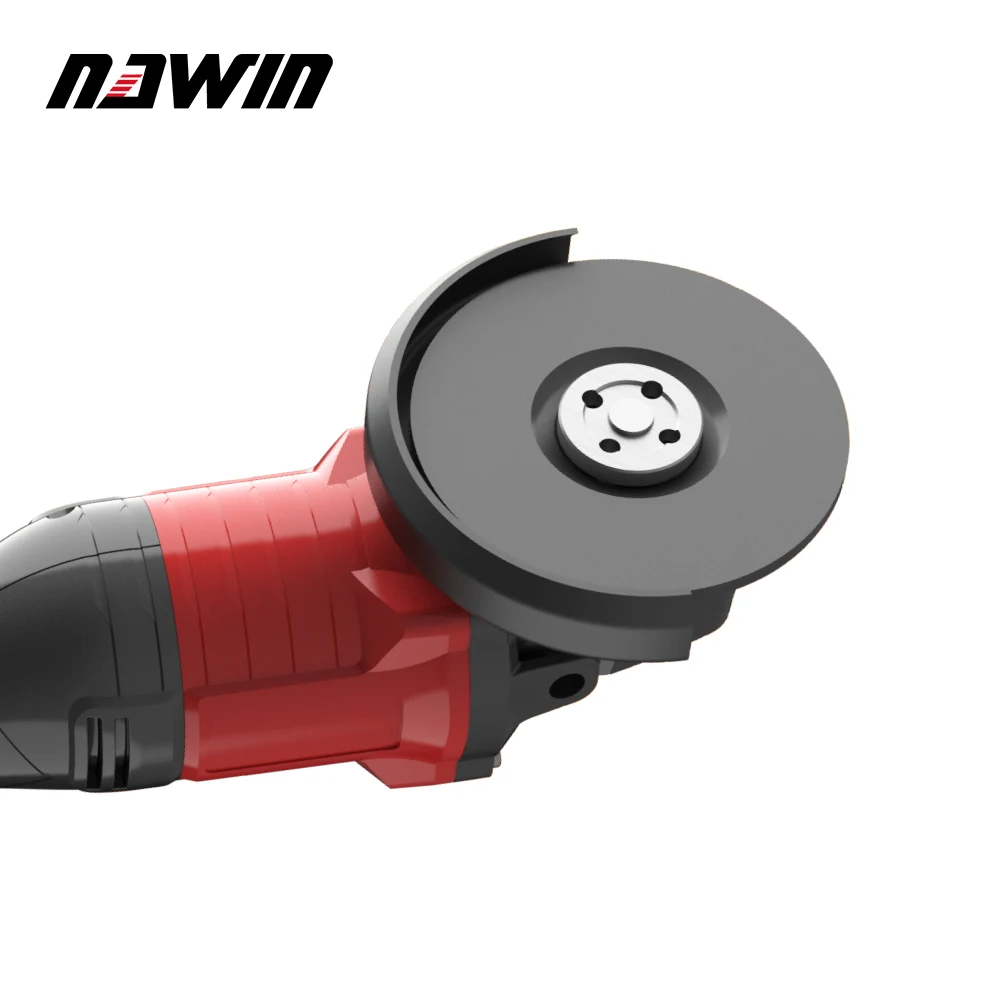 125/100mm 3 Speed Brushless Electric Angle Grinder Grinding Machine Cordless DIY Woodworking Power Tool For 20V Lithium