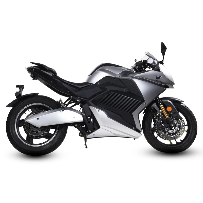 CE ECC Certification Powerful Motor Max Speed 150 KM/H Long Range 100-200 KM Battery Racing Electric Motorcycle For Adult