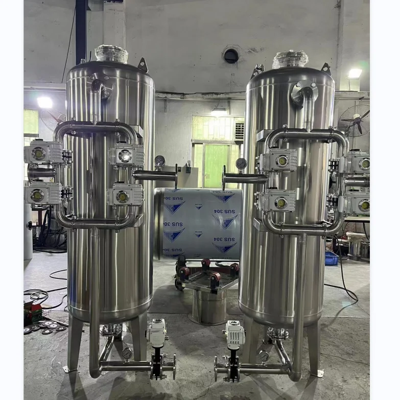 Customized High-quality preprocessing system mechanical filter activated carbon&resin filter stainless steel water filters