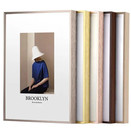 Лидер продаж на amazon, алюминиевая металлическая фоторамка высокого качества с художественным дисплеем 8,5x11 дюймов