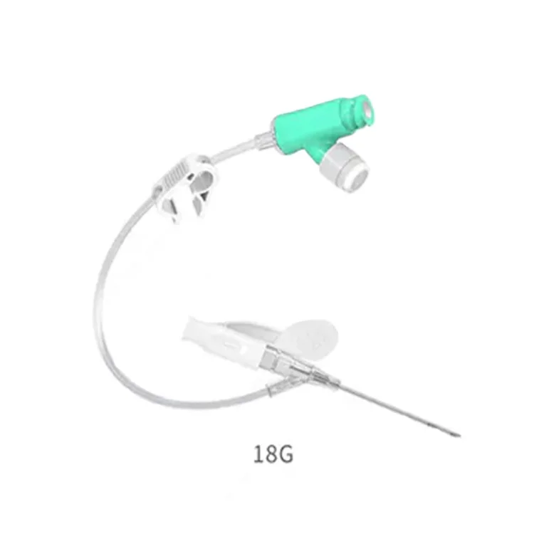 
Indwelling Needle Venous Injection Y type IV Cannula with Preventing Needle-injury Design 