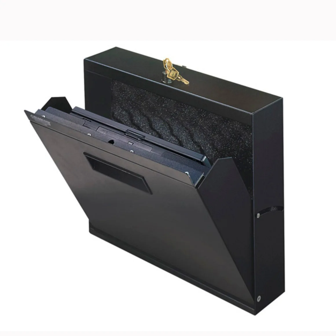 Custom Wall Mounted Steel Outdoor safe box Security Cabinet Laptop Computer Cabinet