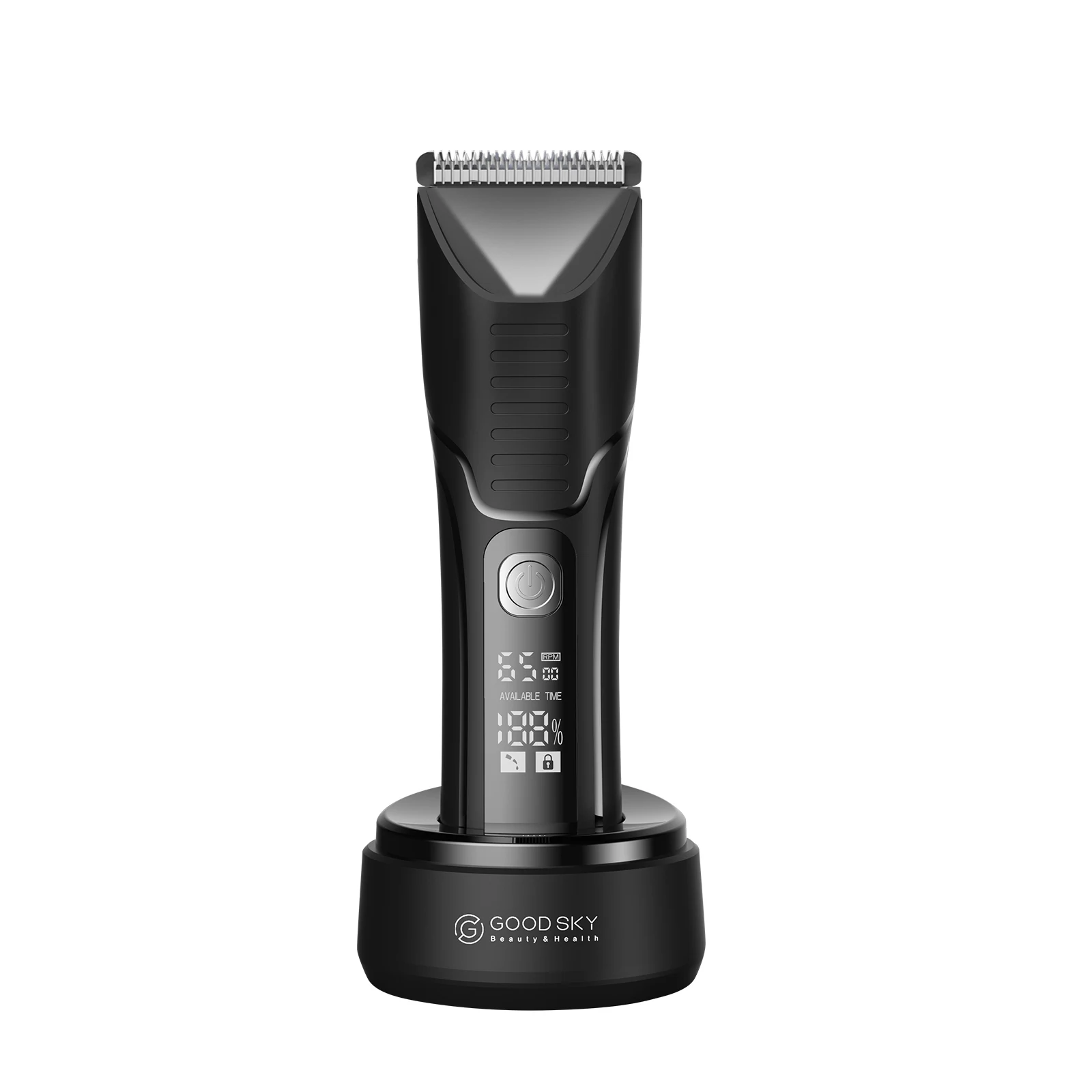 Waterproof Ceramic Blade  Detachable Male Full Body Hair Groomer Wet Dry Men Electric Groin Hair Trimmer With USB Power Source