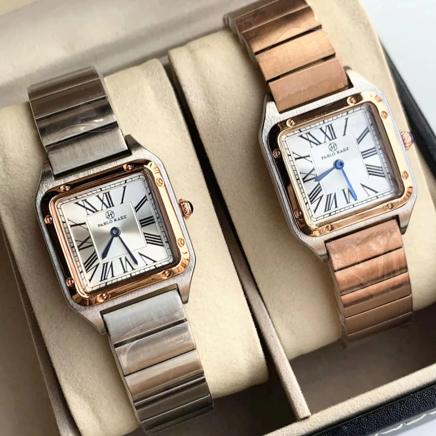 Customized Logo Luxury Fashion OEM ODM Wrist Watch Women Customised Quartz Steel Branded Watches For Men Square Watch