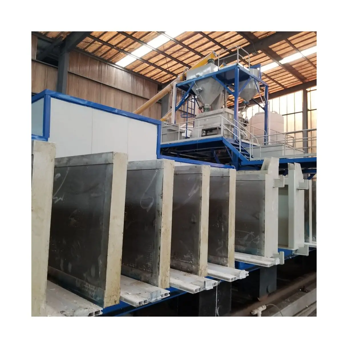 Precast Concrete Lightweight EPS Cement Sandwich Wall Panel Making Machine Hollow Core Wall Panel Production Line Machinery
