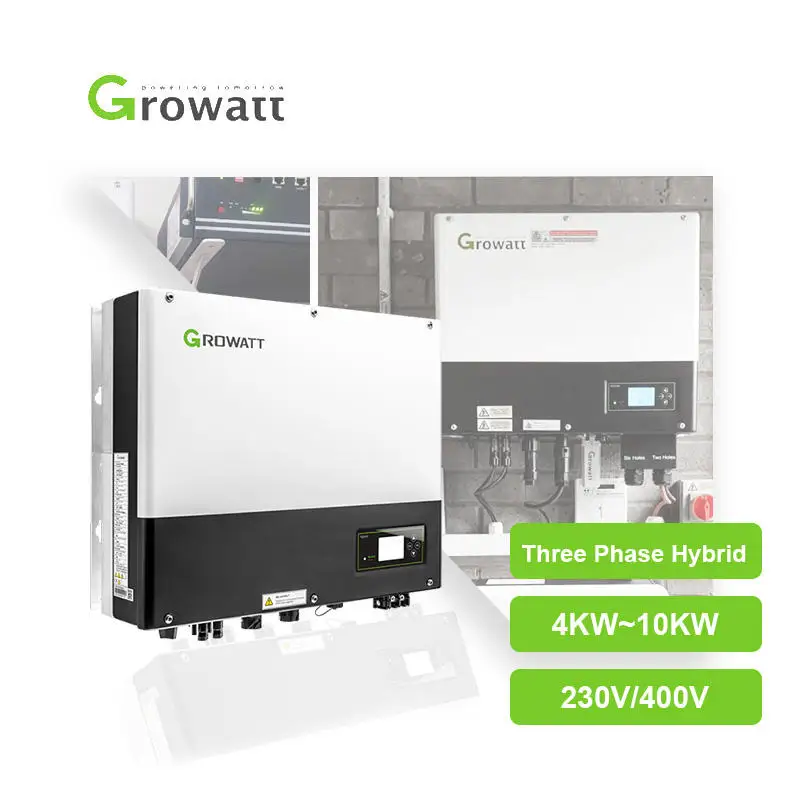 Growatt SPH 7000 TL3 BH UP factory price charger 7kw system solar hybrid inverter mppt