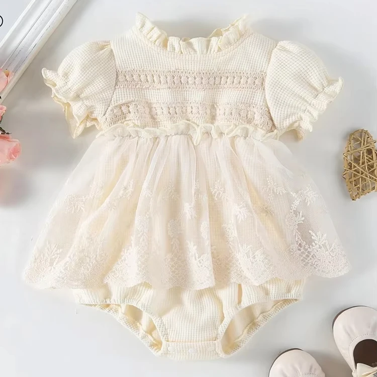 Wholesale soft newborn baby rompers summer infant romper Toddlers Clothing baby climbing clothing
