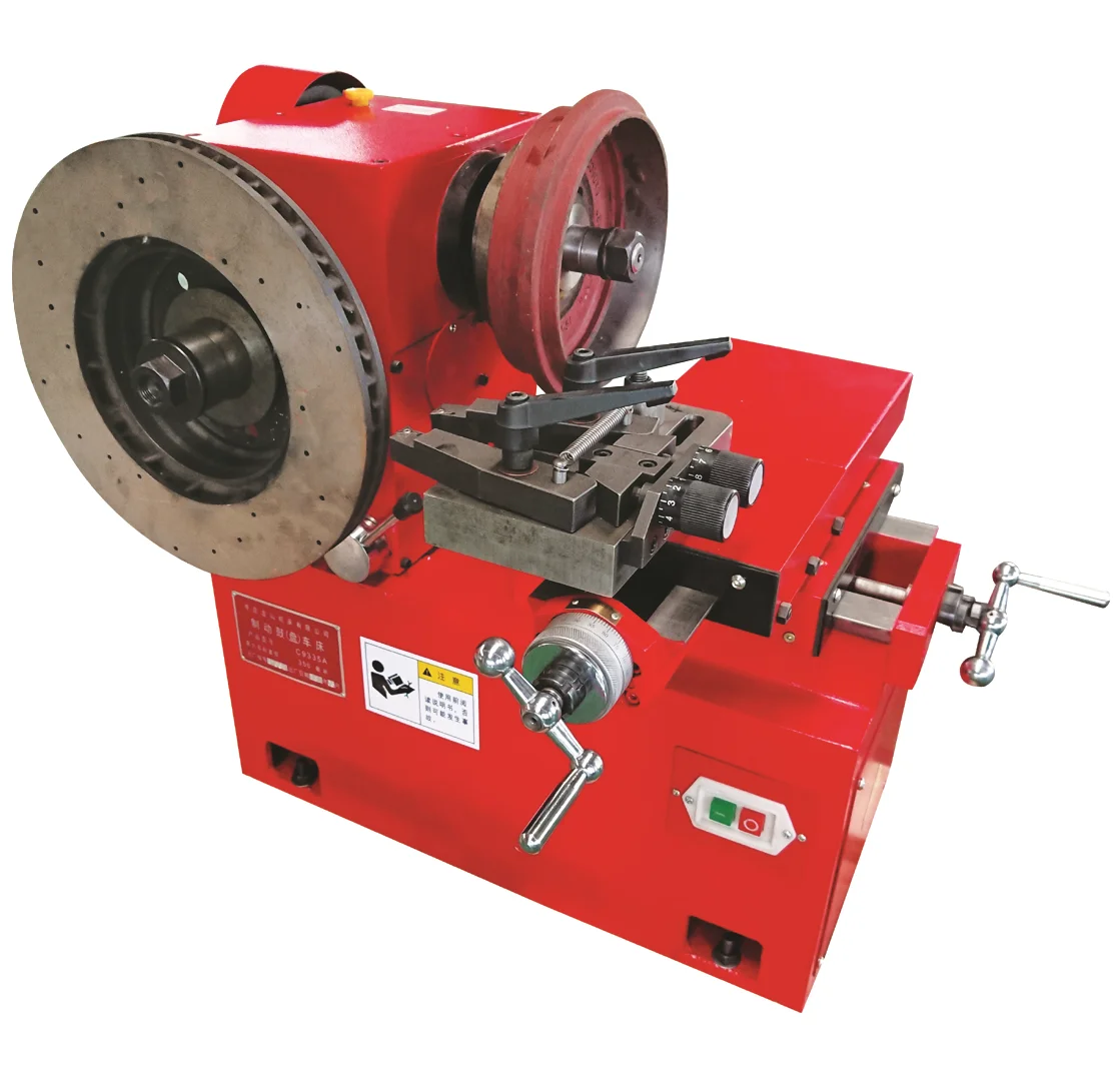 Brake lathe for the repair of brake discs & drums of small/medium/large vehicles