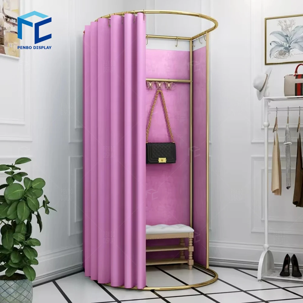 Retail Portable Fitting Room For Boutique Wall Mounted Mobile Fitting-room-for-sale Dressing Room Furniture
