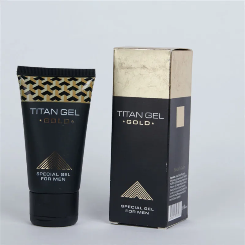 Wholesale Hot sale products Russia men care massage Cream Titan Gel Gold Body care Products For Men