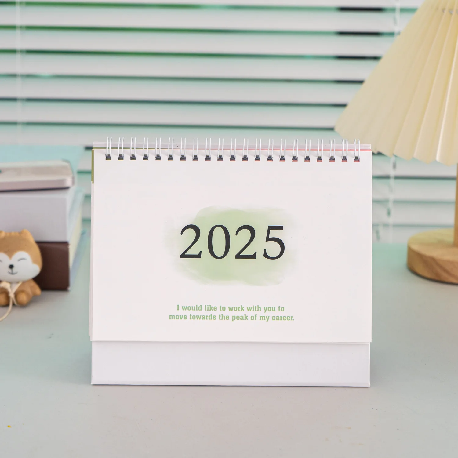 Desk calendar spot wholesale new 2025 clock-in calendar desktop ornaments calendar book