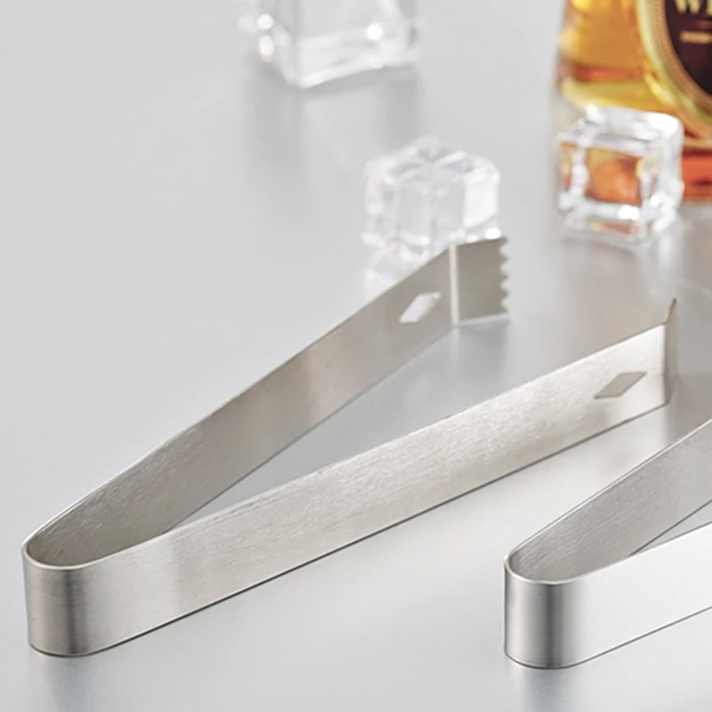 Stainless steel ice clamp restaurant food clip ice cube clamp multifunctional ice clamp