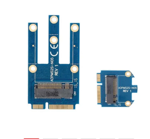 Key B Key M.2 Wireless Module To Mini PCIe Adapter M.2 Key B To Mini PCI-E PCI Express Converter Adapter For Intel