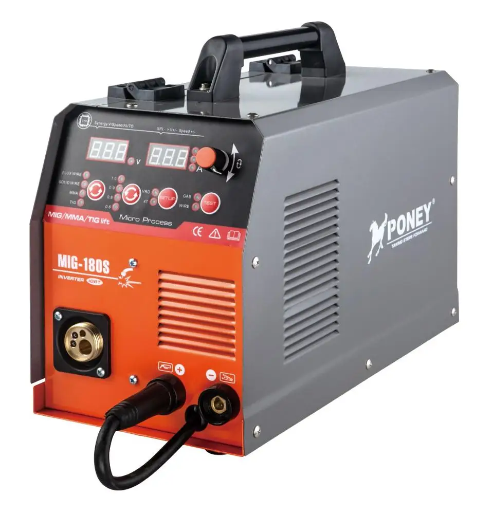 MIG200 multifunctional  MIG welding machine using digital MIG system soldering equipment