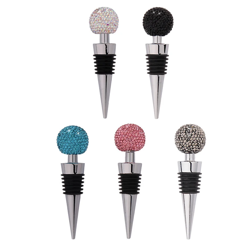 Hot selling metal alloy wine stopper with customized color and logo Champagne cork
