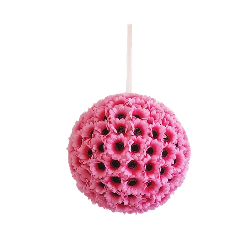 Wholesale wedding flower wall shooting background decoration flower ball artificial sunflower flower ball