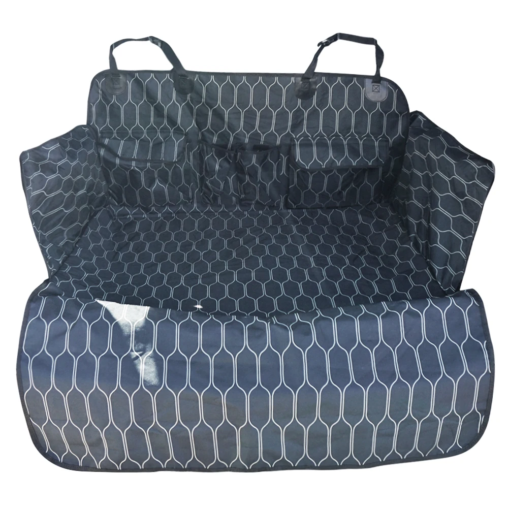 Pet Dog Trunk Cargo Liner Oxford Car SUV Seat Cover Waterproof Floor Mat for Dogs Cats