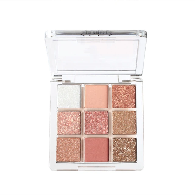 Akiaco professional  High Quality OEM Factory Beauty Makeup Glitter Eyeshadow Private Label Eyeshadow Palette