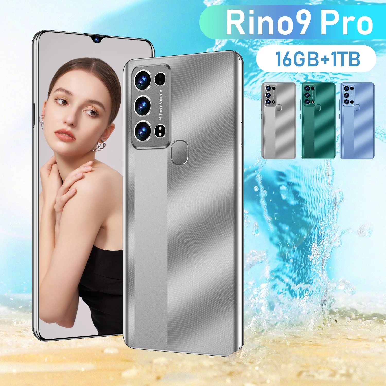 Оптовая продажа, мобильный телефон Rino 9 pro, бесплатный образец, смартфон 5g 4g Reno 9 pro, смартфоны