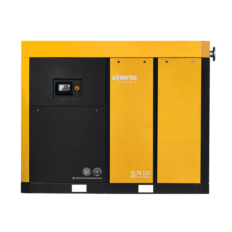 China manufacturer two stage direct drive industrial compressors 220hp 160kw screw air compressor