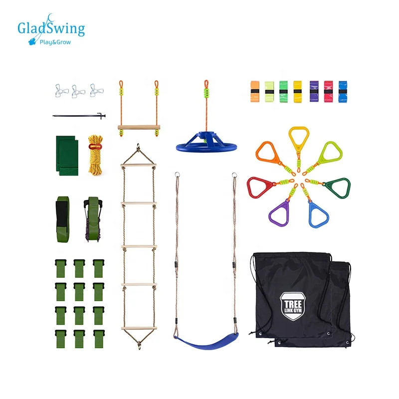 Уличный ниндзя slackline ниндзя воин препятствия для детей