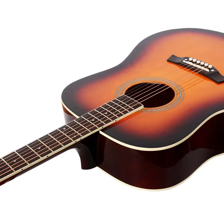 Wholesale Musical Instrument Guitar 41 Inch Spruce Basswood Acoustic Guitars For Guitar