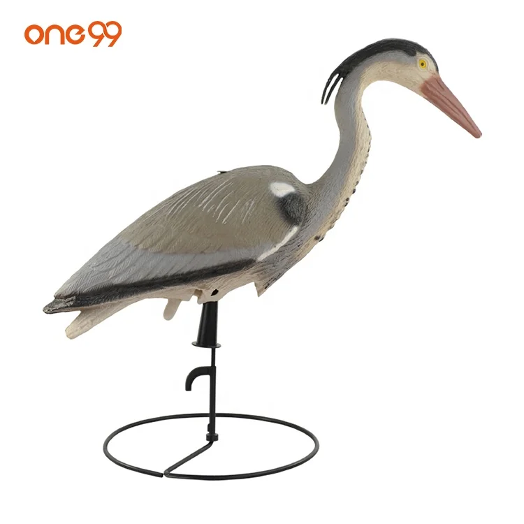 One99 оптовая продажа, модель статуй heron, качественное украшение для сада, пластиковая подставка для борьбы с вредителями и птицами