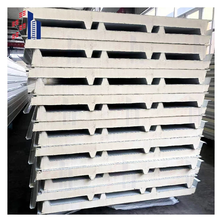 SH 50 мм огнестойкая кровельная древесина PUR/PIR Sement сэндвич-стеновая изоляционная панель для потолка