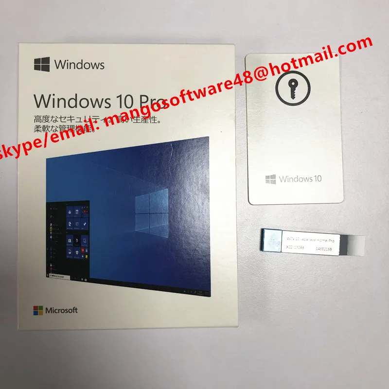
Japanese Newest original version Microsoft windows 10 pro Professional full version computer software download keys 
