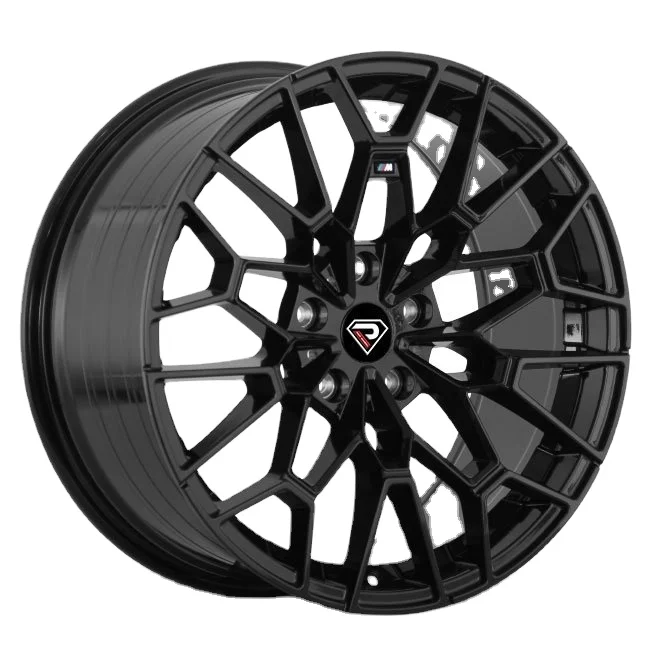 HE7108 Forged Car wheels rims rep for BMW M4 CSL Aluminum Alloy Glossy Black Passenger Car wheels