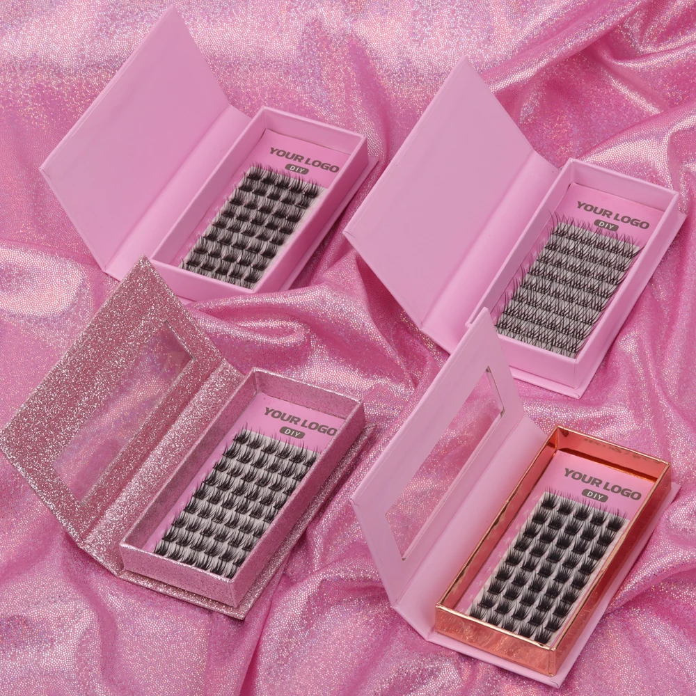 Pre Bond Technology Segment Lash Cluster DIY Lashes Press on Eyelashes No Glue Self Adhesive Lashes