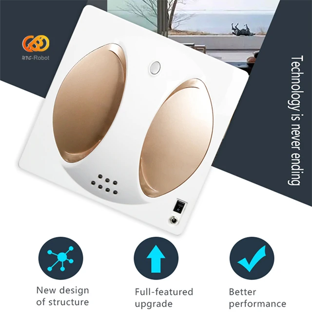 BTCBOT Electric window cleaning robot vacuum cleaner household remote control window cleaning device for home