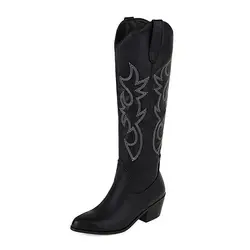 Hot Selling Stagecoach Tall Embroidery Western Pink Boot Cowboy Boots