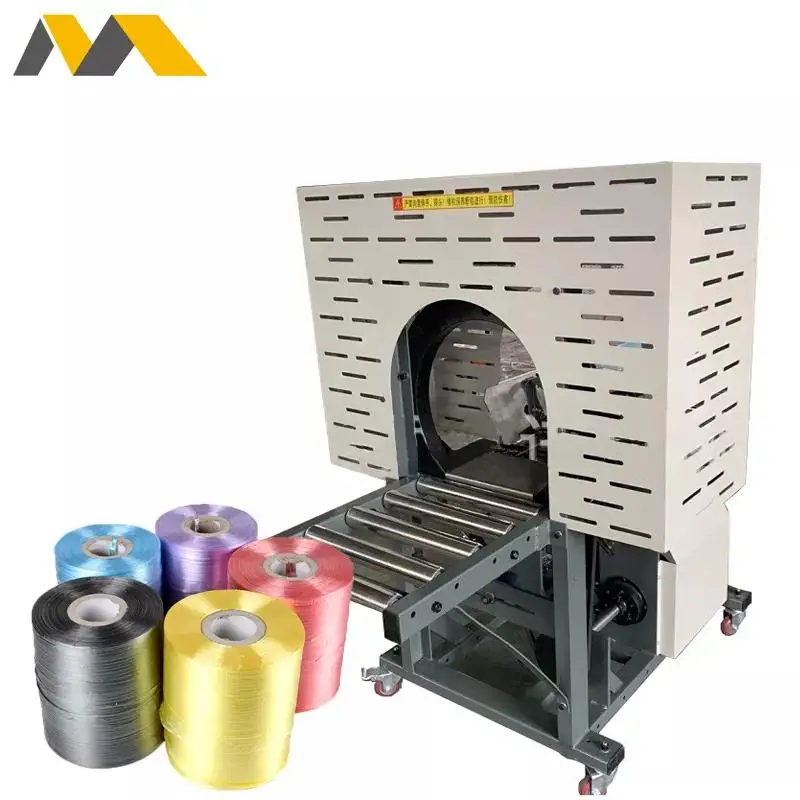 Automatic Bunding PE String Spiral Tying machine banding machine conveyor tying strapping machine
