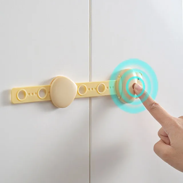 
anti-clamp hand cabinet lock Cartoon safety lock Cabinet security guard Child safety lock Baby protection cabinet and household 