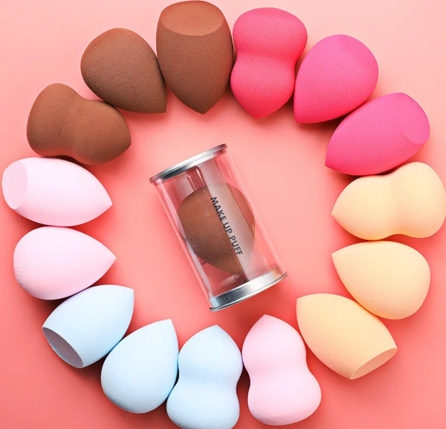 
Hot selling makeup egg sponge high quality sponge makeup professional makeup sponger cleaner 