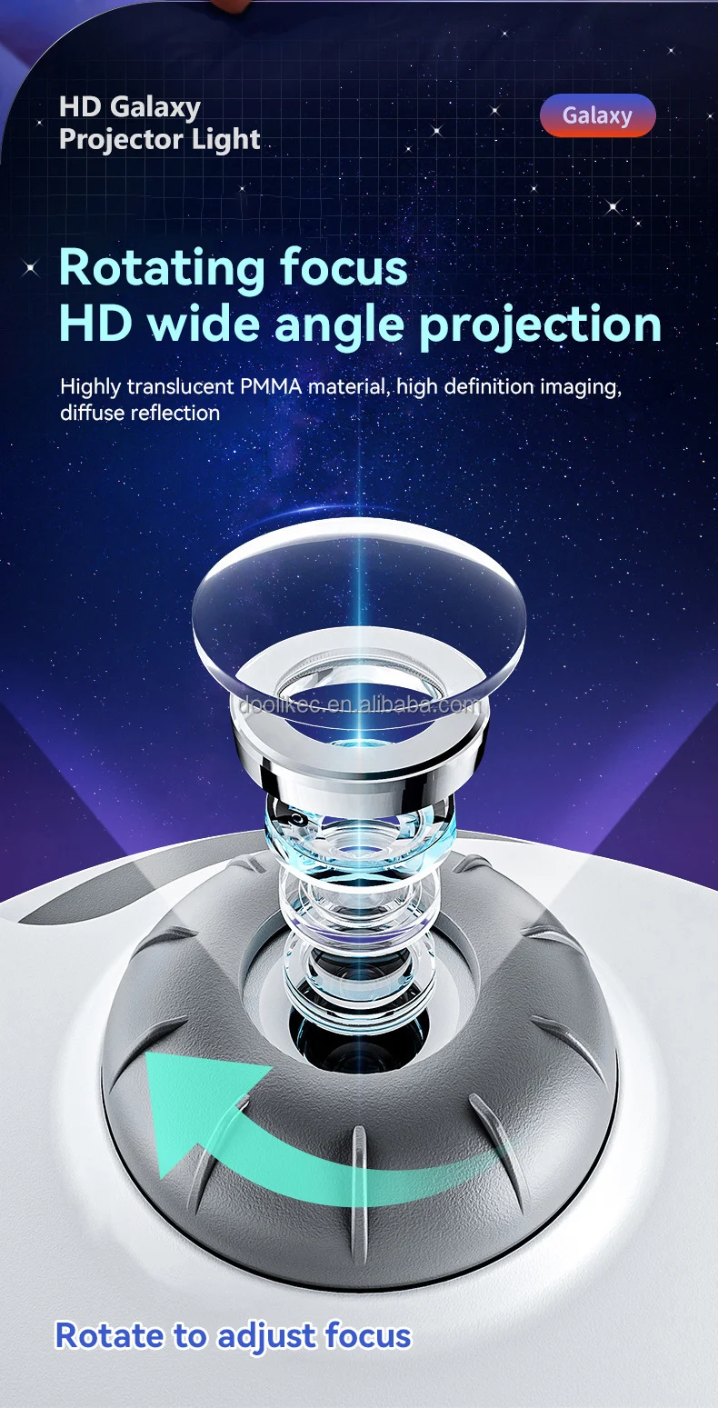 Sky Space Star Projection Baby Star Moon Led Smart Night Light Cloud Galaxy Projector Lamp For Kids