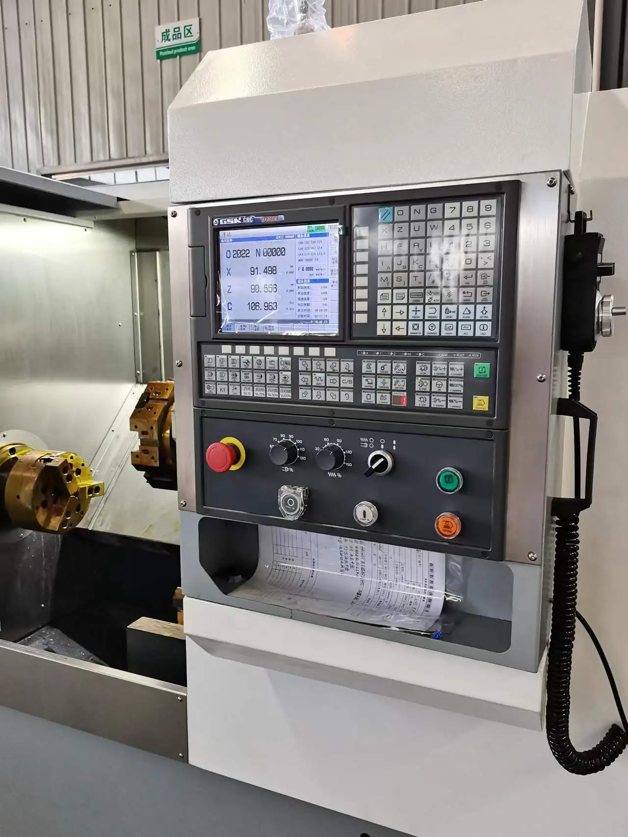 CKM6640 cnc lathe machine slant bed high-precision